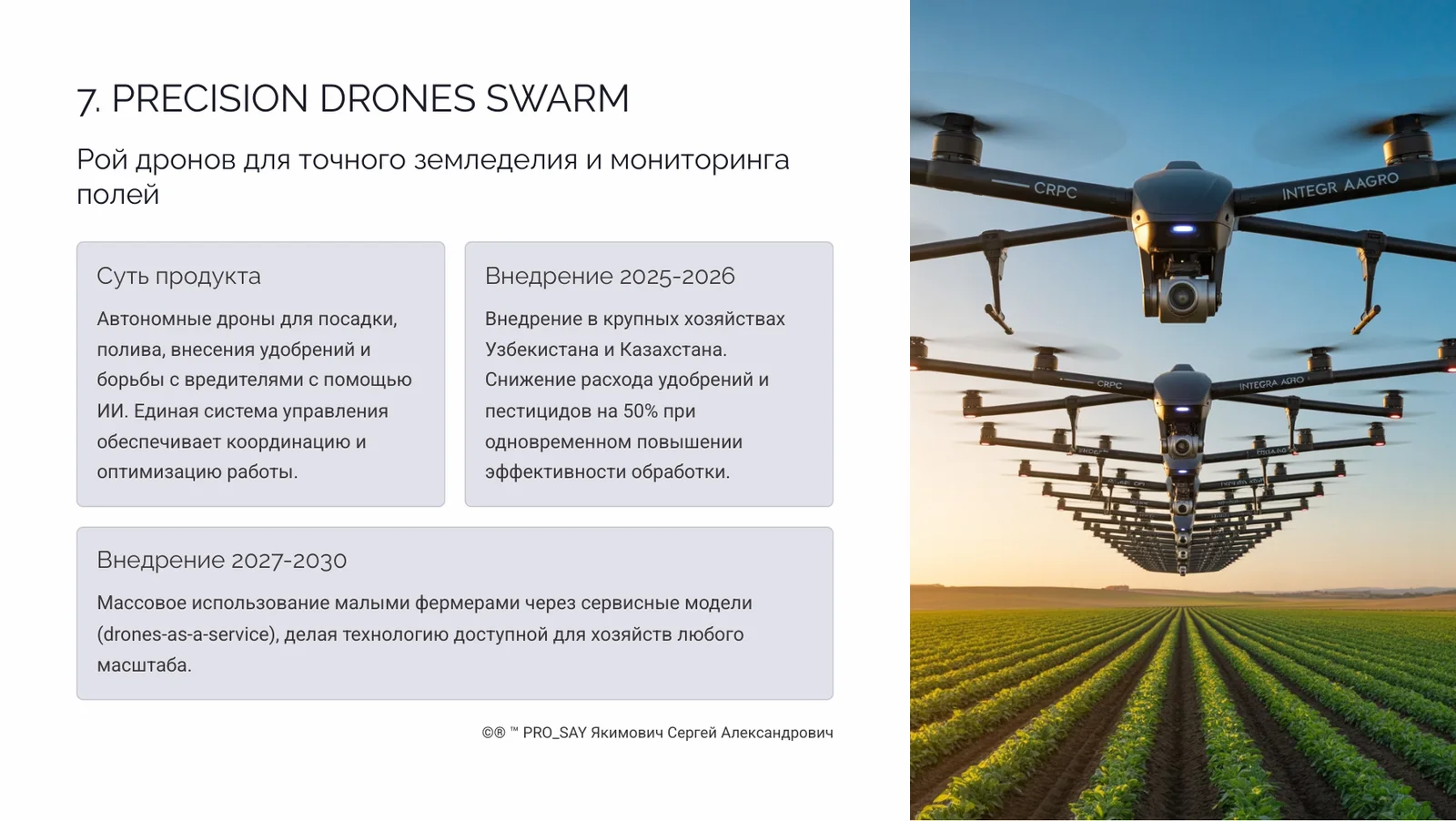 ЦИФРОВАЯ ТРАНСФОРМАЦИЯ АГРОРЫНКА 2025-2035 — слайд 11