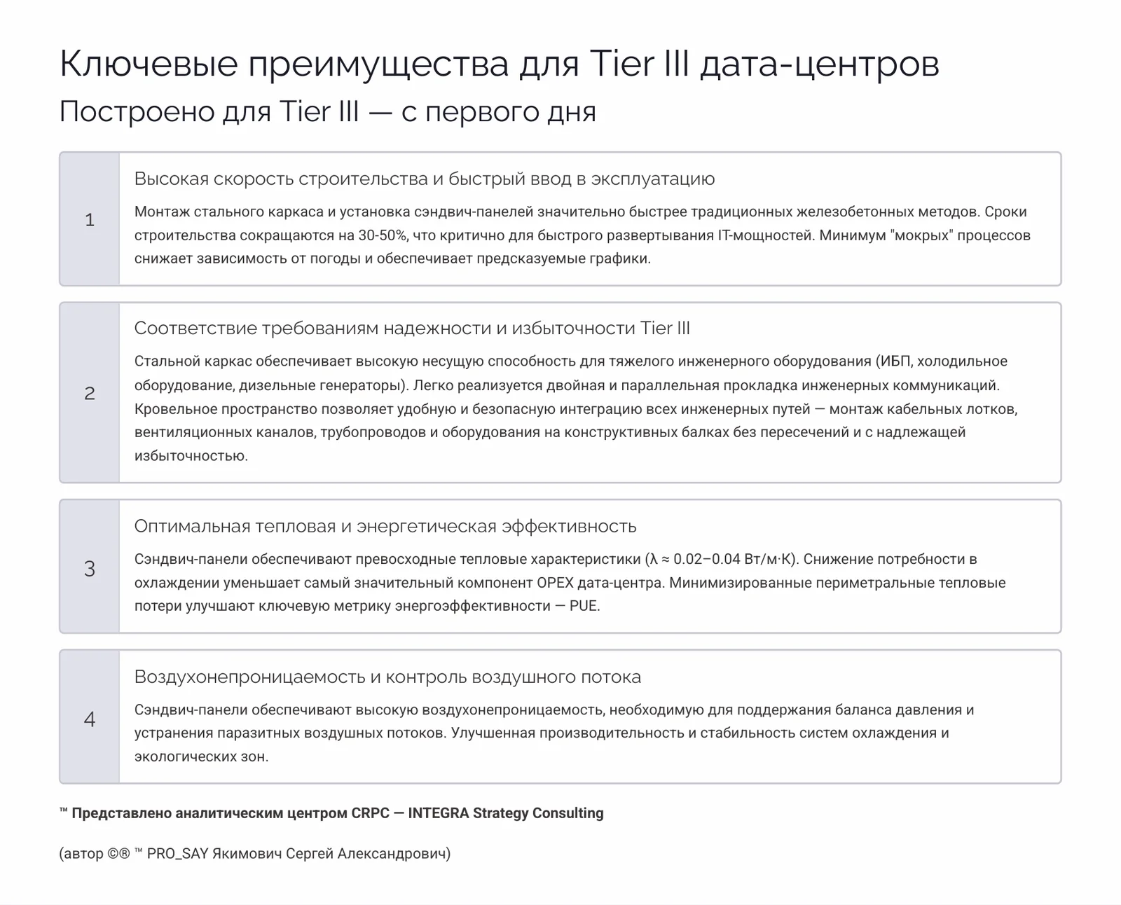 МОБИЛЬНЫЕ МИКРО-ФАБРИКИ ДЛЯ КРИТИЧЕСКИ ВАЖНЫХ ВЫЧИСЛЕНИЙ с сертификацией Tier III — слайд 9