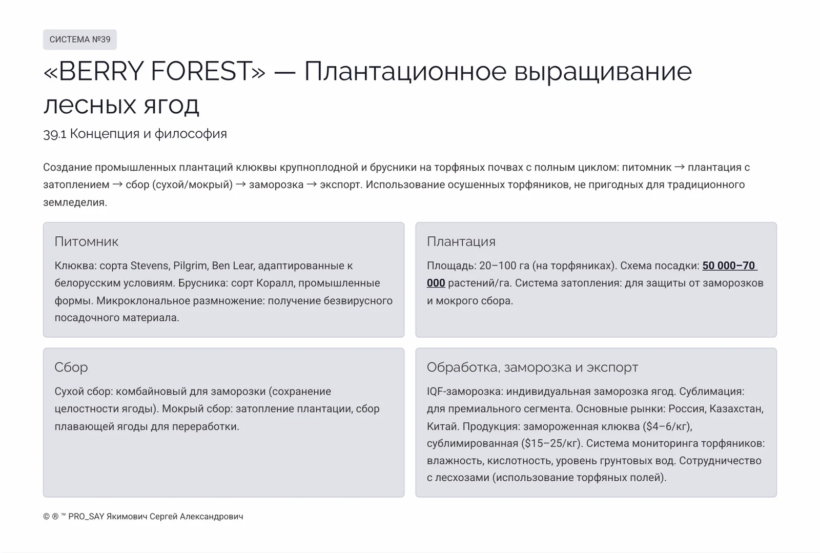 Комплексные Экспортно-ориентированные системы бизнеса полного цикла — слайд 14